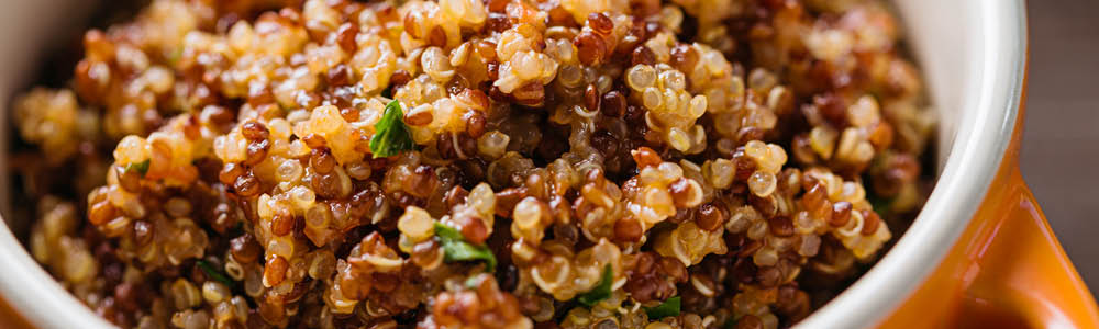 organic red & white quinoa