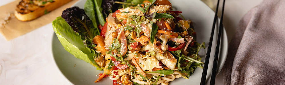 thai chicken noodle salad